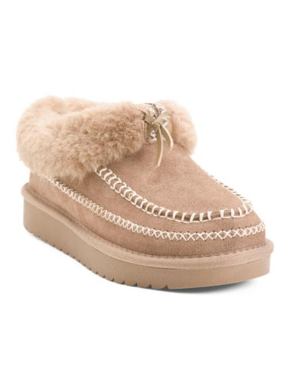 GREYSTONE Suede Salma Cozy Booties
